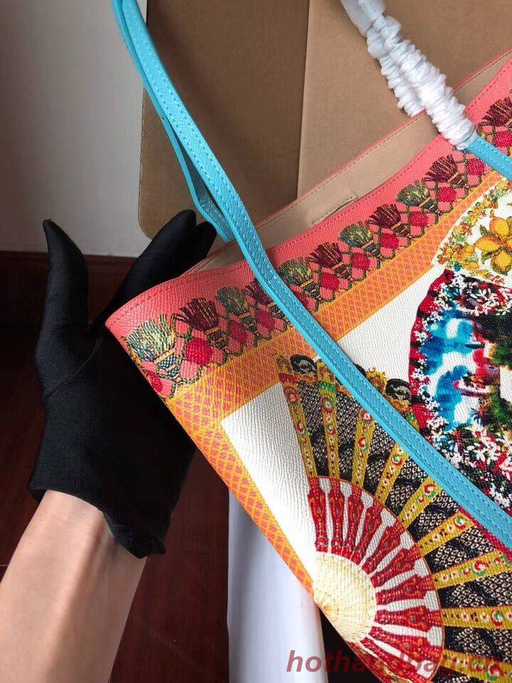 Dolce & Gabbana Medium Chrysanthemum Leather Bag 4141 blue Dolce & Gabbana Medium Chrysanthemum Leather Bag 4141 blue