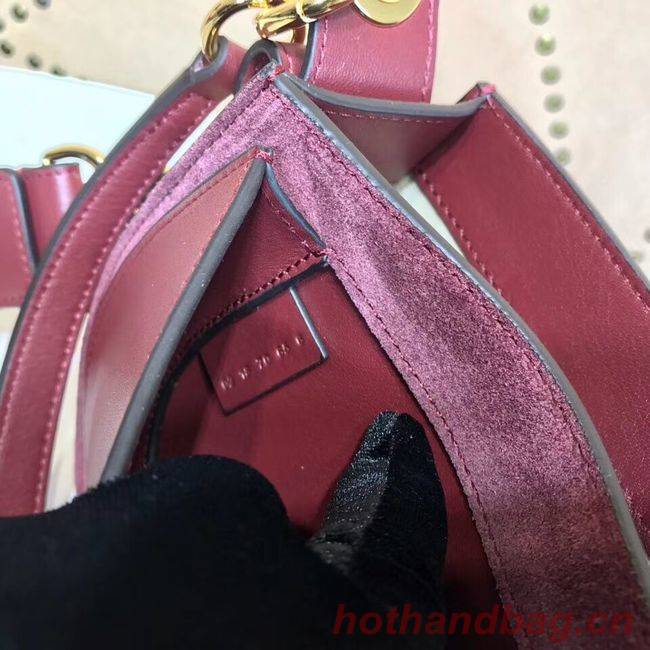 CHLOE Tess Small leather shoulder bag 3E153 Plum purple CHLOE Tess Small leather shoulder bag 3E153 Plum purple
