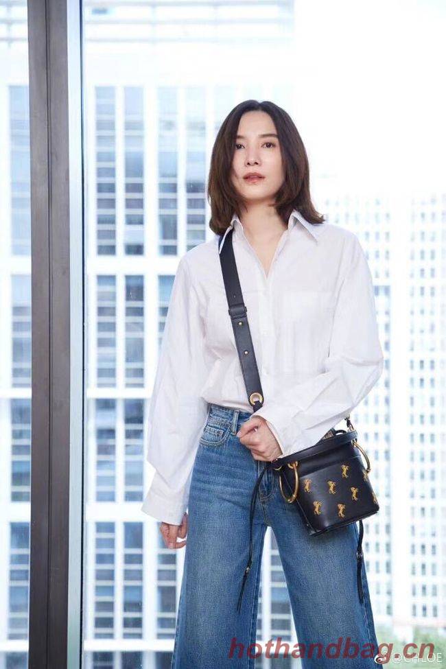 CHLOE Tess Small leather shoulder bag 3E153 black CHLOE Tess Small leather shoulder bag 3E153 black