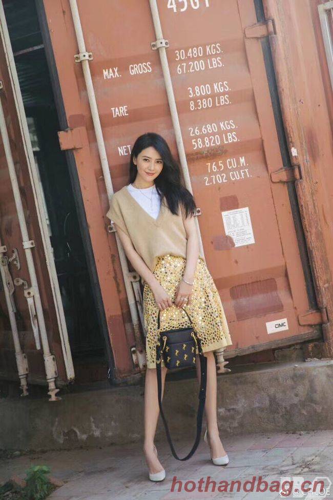 CHLOE Tess Small leather shoulder bag 3E153 black CHLOE Tess Small leather shoulder bag 3E153 black