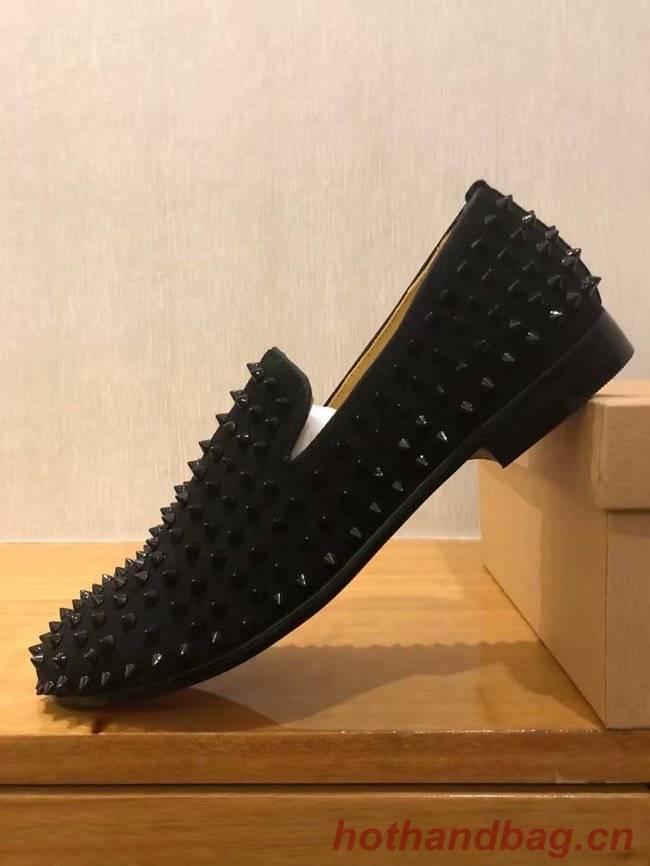 CHRISTIAN LOUBOUTIN Pik Boat glitter leather sneakers CL1030 CHRISTIAN LOUBOUTIN Pik Boat glitter leather sneakers CL1030