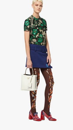 Prada Double Saffiano leather bag 1BA212 white Prada Double Saffiano leather bag 1BA212 white