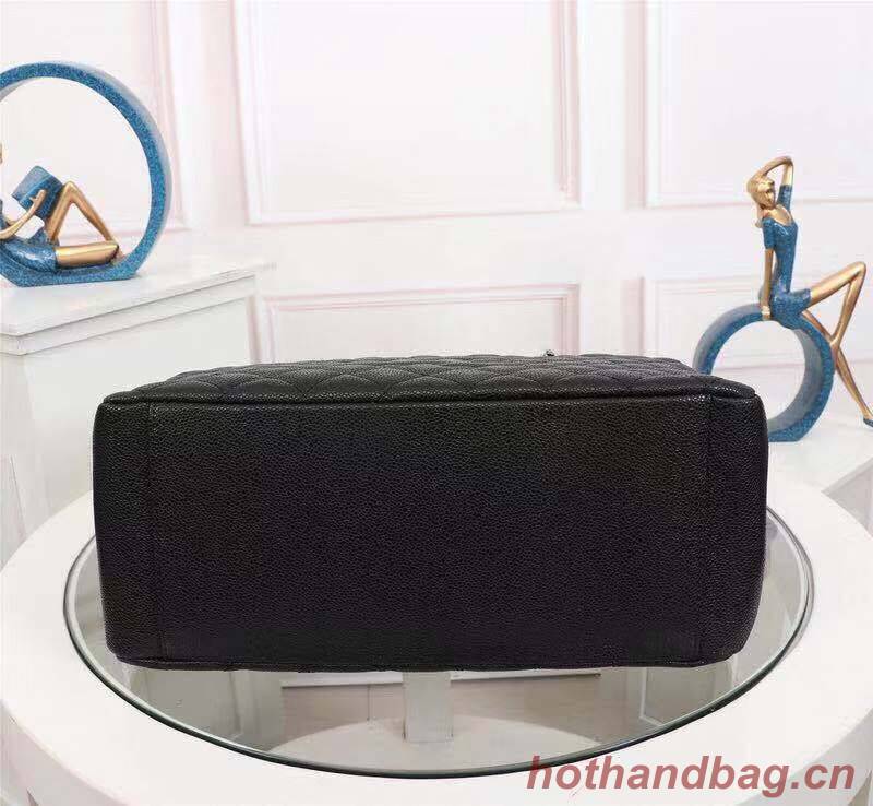 Chanel Caviar Calfskin Leather Tote Bag 20995 Black Chanel Caviar Calfskin Leather Tote Bag 20995 Black