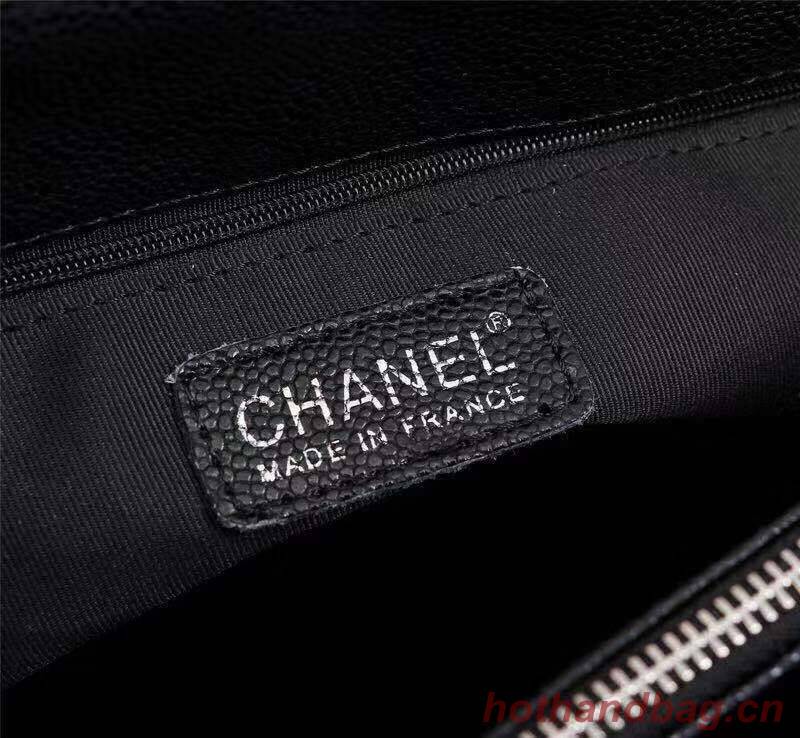 Chanel Caviar Calfskin Leather Tote Bag 20995 Black Chanel Caviar Calfskin Leather Tote Bag 20995 Black