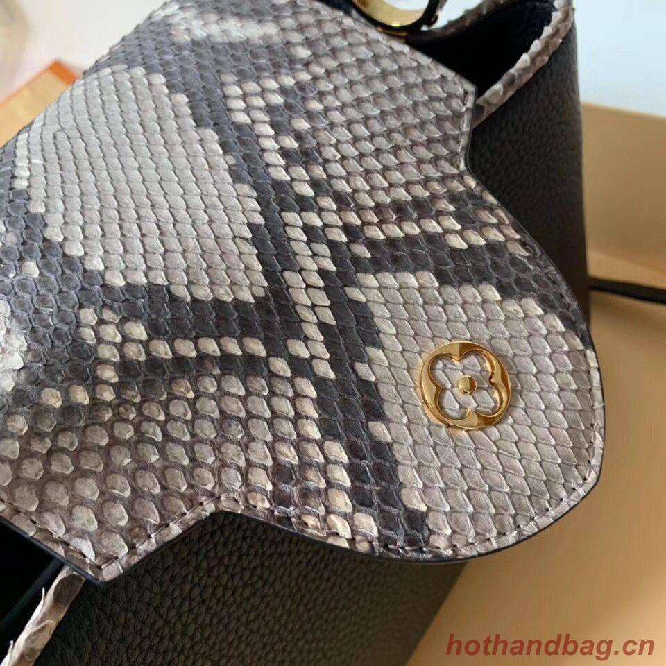 Louis Vuitton Original CAPUCINES PM M94586 Black