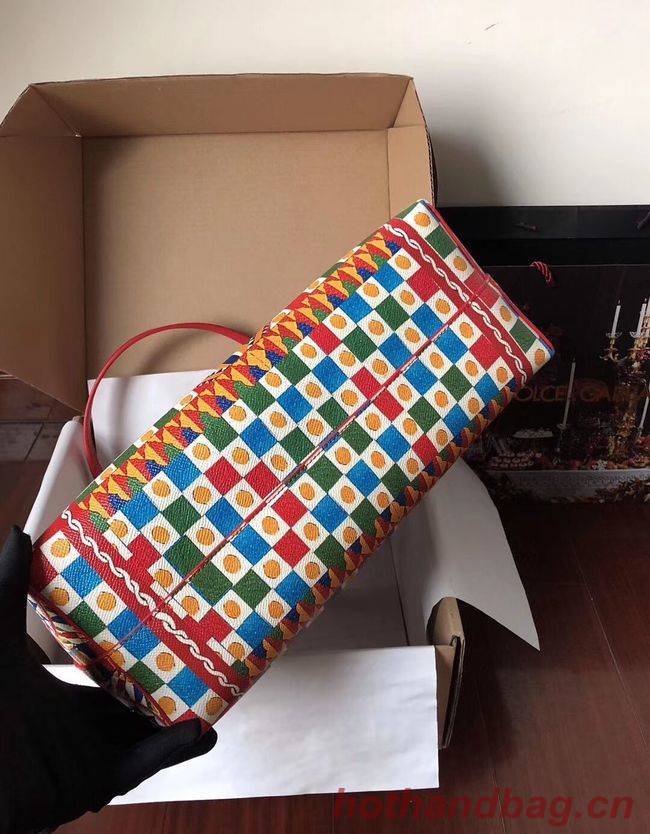 Dolce & Gabbana Calfskin Tote Bags 4116 red Dolce & Gabbana Calfskin Tote Bags 4116 red