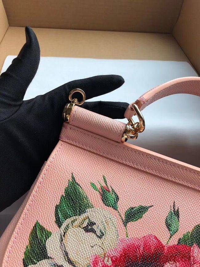 Dolce & Gabbana SICILY Bag Calfskin Leather 4136-10 Dolce & Gabbana SICILY Bag Calfskin Leather 4136-10