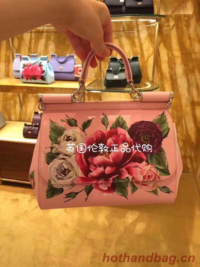 Dolce & Gabbana SICILY Bag Calfskin Leather 4136-10 Dolce & Gabbana SICILY Bag Calfskin Leather 4136-10