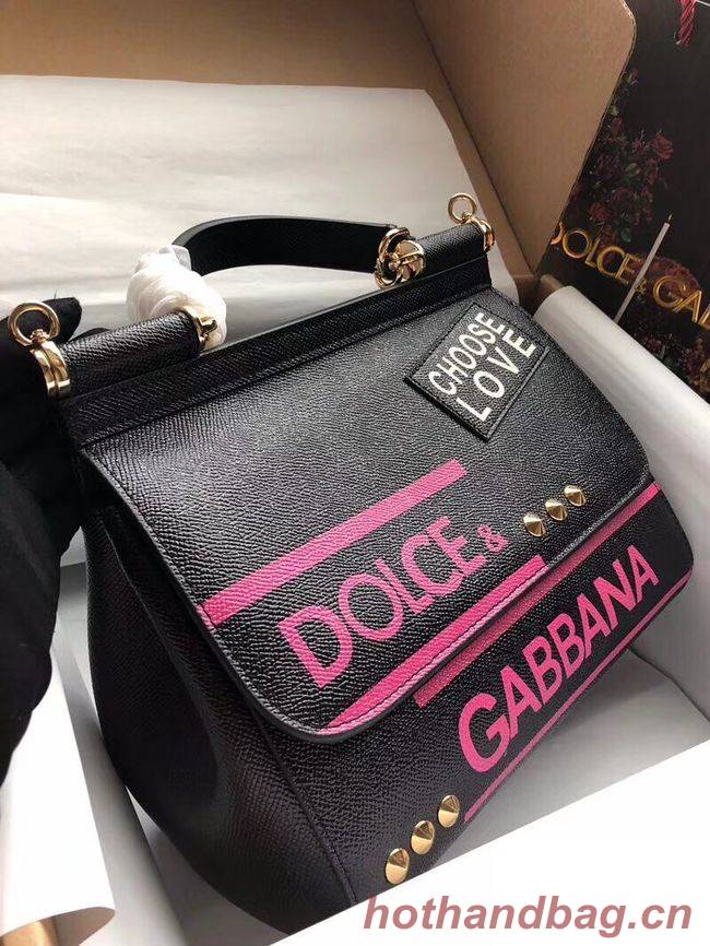 Dolce & Gabbana SICILY Bag Calfskin Leather 4136-12 Dolce & Gabbana SICILY Bag Calfskin Leather 4136-12