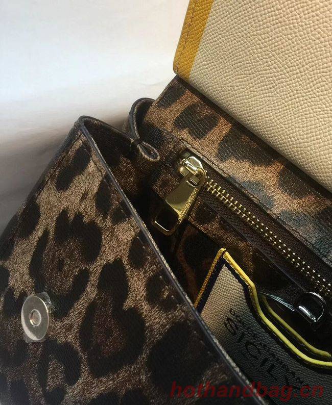 Dolce & Gabbana SICILY Bag Calfskin Leather 4136-6 Dolce & Gabbana SICILY Bag Calfskin Leather 4136-6