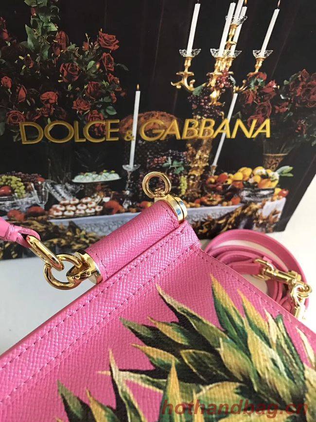 Dolce & Gabbana SICILY Bag Calfskin Leather 4136-8 Dolce & Gabbana SICILY Bag Calfskin Leather 4136-8