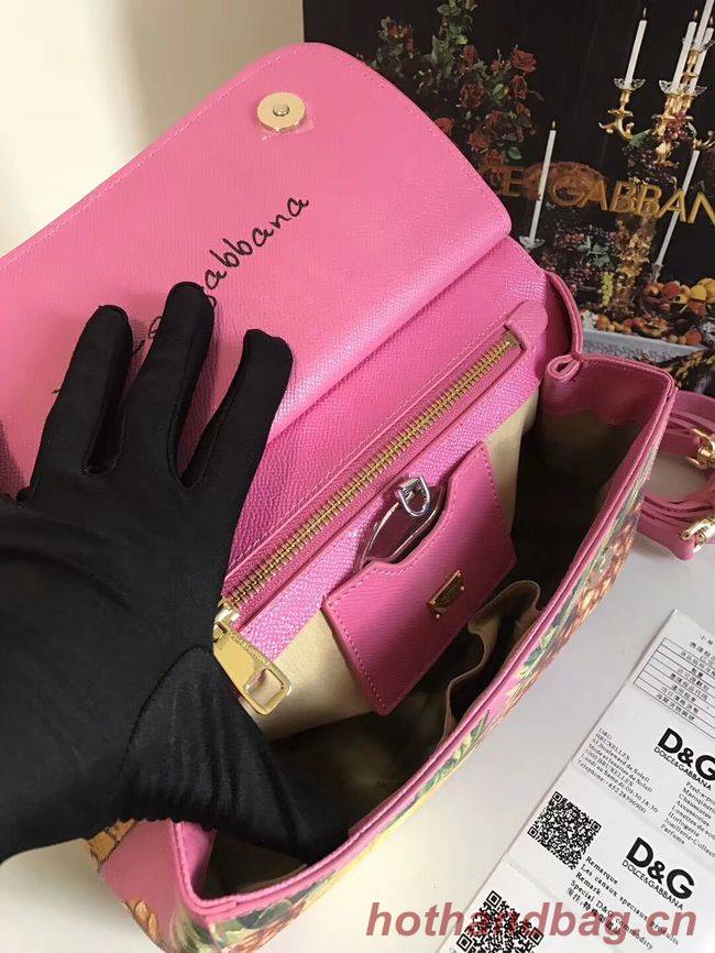 Dolce & Gabbana SICILY Bag Calfskin Leather 4136-8 Dolce & Gabbana SICILY Bag Calfskin Leather 4136-8