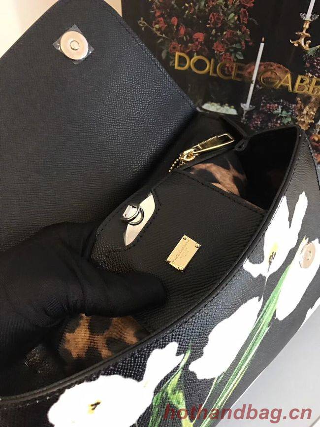 Dolce & Gabbana SICILY Bag Calfskin Leather 4136 Lily Dolce & Gabbana SICILY Bag Calfskin Leather 4136 Lily