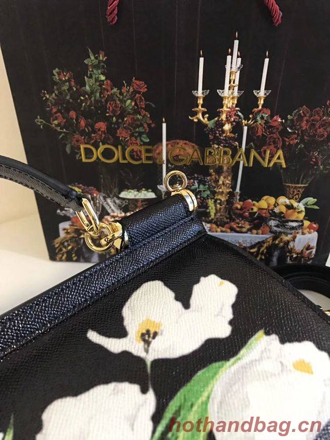 Dolce & Gabbana SICILY Bag Calfskin Leather 4136 Lily Dolce & Gabbana SICILY Bag Calfskin Leather 4136 Lily