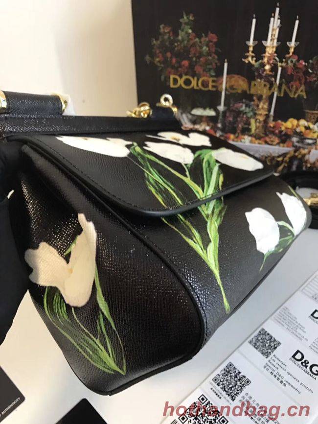 Dolce & Gabbana SICILY Bag Calfskin Leather 4136 Lily Dolce & Gabbana SICILY Bag Calfskin Leather 4136 Lily