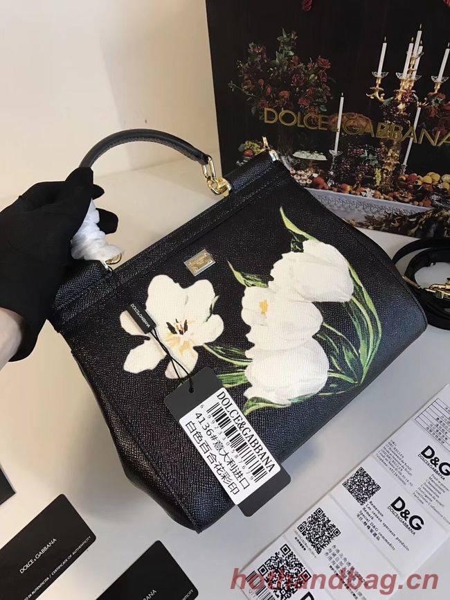 Dolce & Gabbana SICILY Bag Calfskin Leather 4136 Lily Dolce & Gabbana SICILY Bag Calfskin Leather 4136 Lily