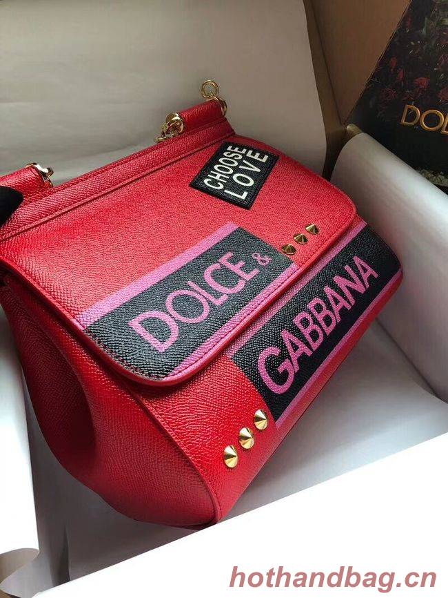 Dolce & Gabbana SICILY Bag Calfskin Leather 4136-17 Dolce & Gabbana SICILY Bag Calfskin Leather 4136-17