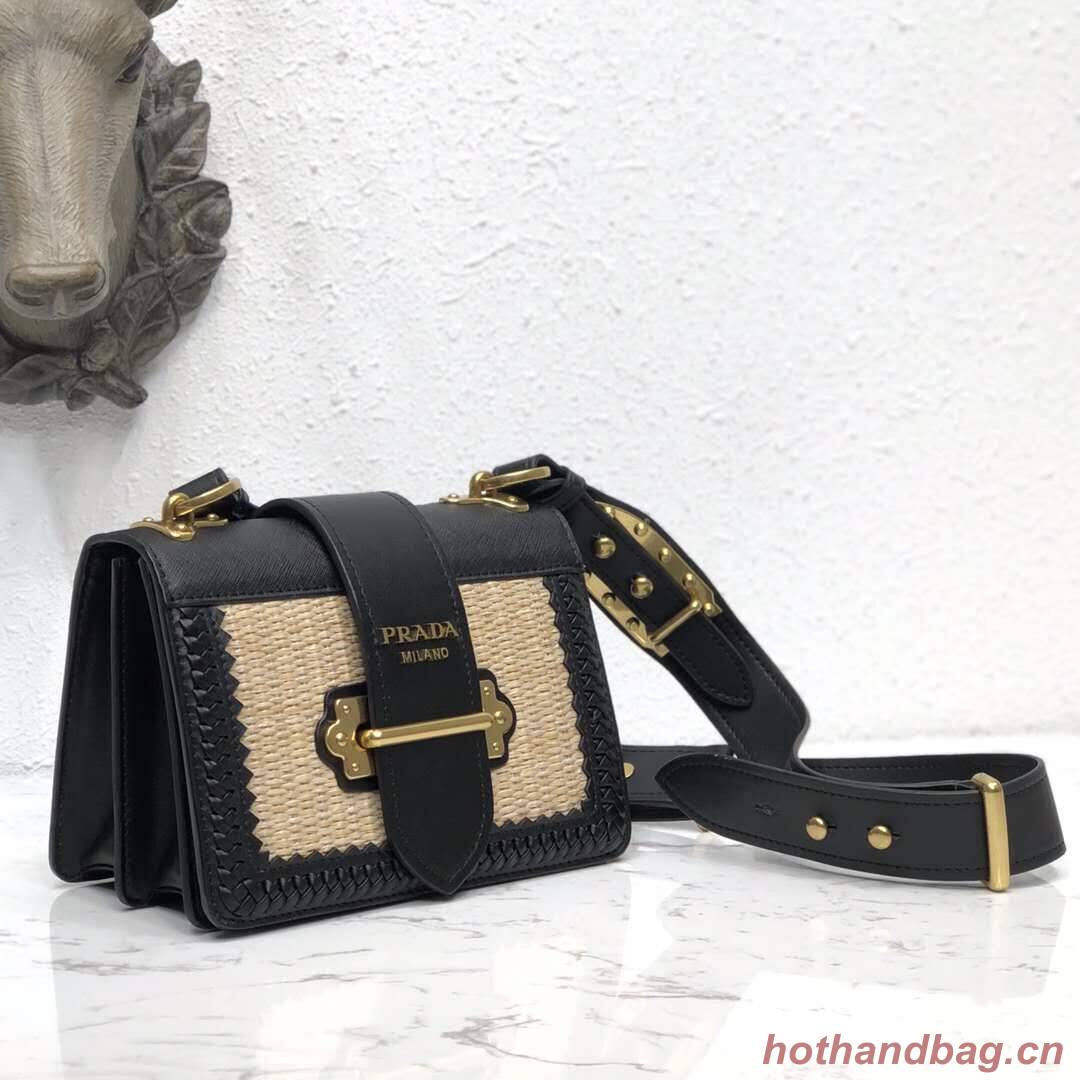 Prada Top Qualiyt Bag 1BA215 Black Prada Top Qualiyt Bag 1BA215 Black