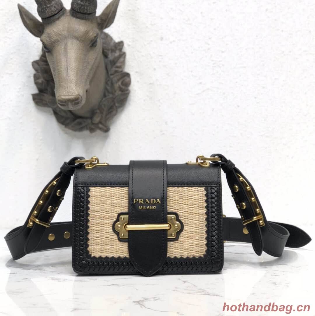 Prada Top Qualiyt Bag 1BA215 Black Prada Top Qualiyt Bag 1BA215 Black