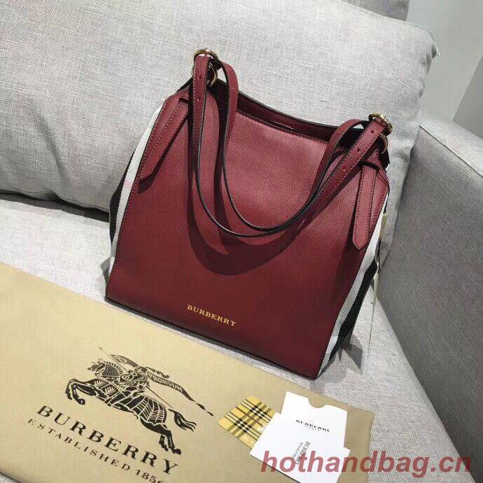 BURBERRY The Canter Original Leather Bag 30291 Burgendy BURBERRY The Canter Original Leather Bag 30291 Burgendy