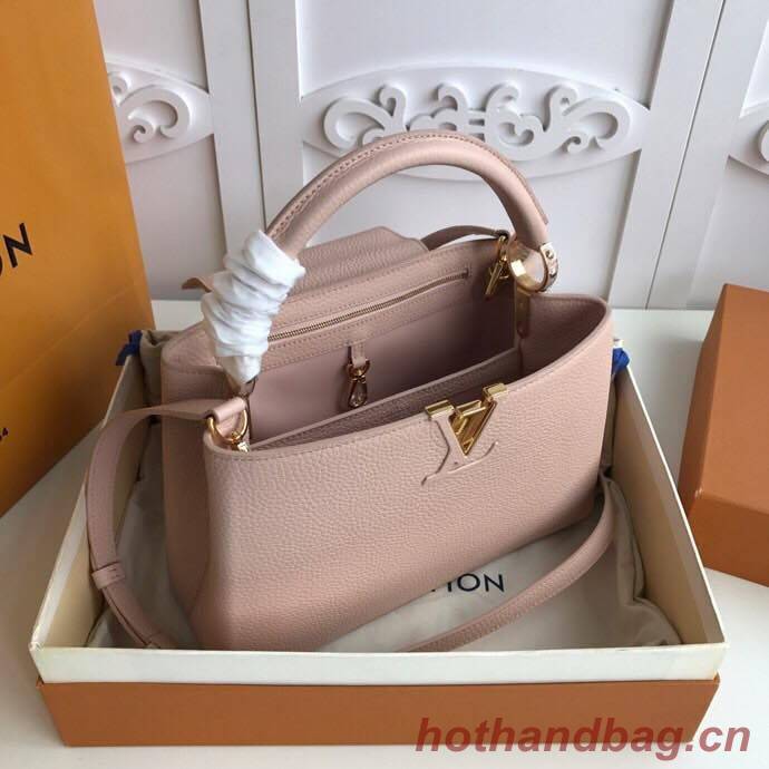 Louis Vuitton original Elegant Capucines BB Bags M94517 Nude Louis Vuitton original Elegant Capucines BB Bags M94517 Nude