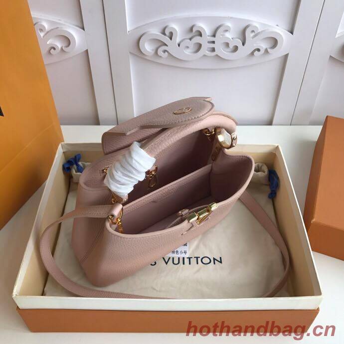 Louis Vuitton original Elegant Capucines BB Bags M94517 Nude Louis Vuitton original Elegant Capucines BB Bags M94517 Nude