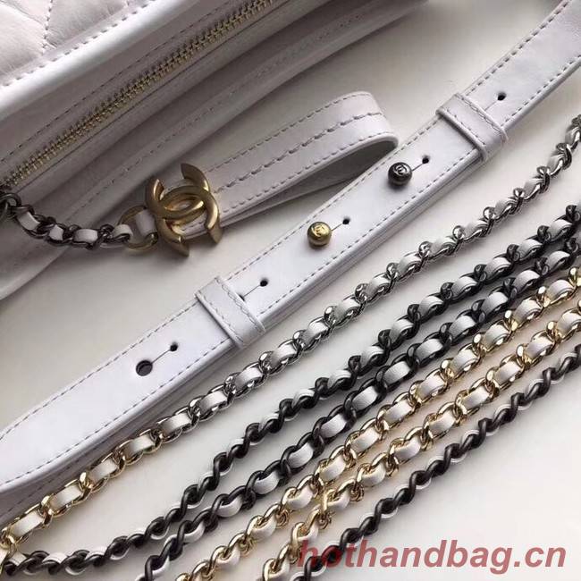 Chanel gabrielle small hobo bag A91810 white