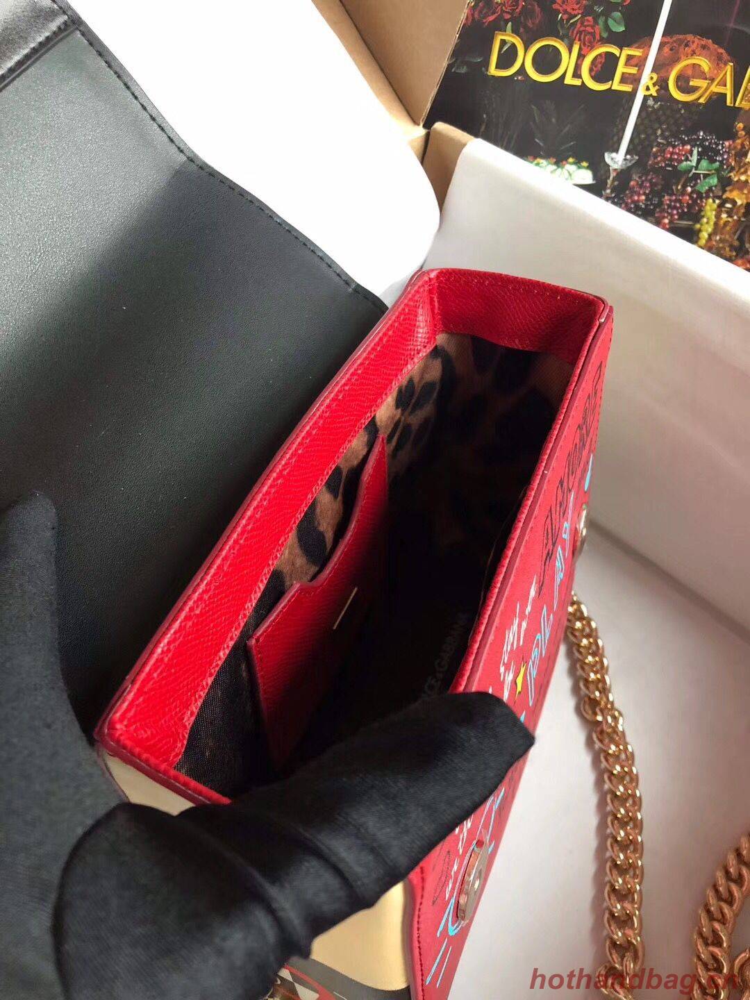 Dolce & Gabbana Original Leather Shoulder Bag BB6318 Dolce & Gabbana Original Leather Shoulder Bag BB6318