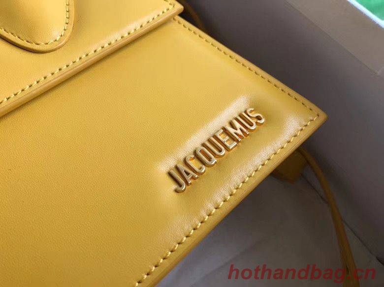 Jacquemus Original Leather Top Handle Bag J76235 Yellow Jacquemus Original Leather Top Handle Bag J76235 Yellow