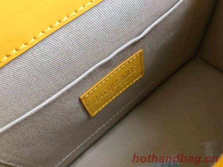 Jacquemus Original Leather Top Handle Bag J76235 Yellow Jacquemus Original Leather Top Handle Bag J76235 Yellow