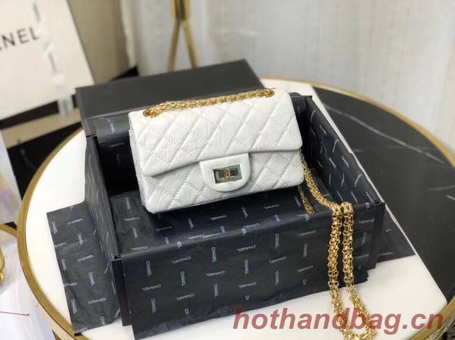 Chanel Shoulder Bag Original Leather White AS0874 Gold Chanel Shoulder Bag Original Leather White AS0874 Gold