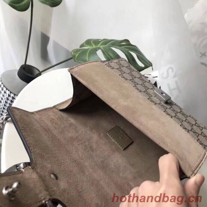 Gucci Mini Dionysus GG Canvas Shoulder Bag 421970 Khaki Gucci Mini Dionysus GG Canvas Shoulder Bag 421970 Khaki