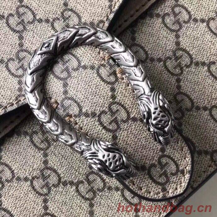 Gucci Mini Dionysus GG Canvas Shoulder Bag 421970 Khaki Gucci Mini Dionysus GG Canvas Shoulder Bag 421970 Khaki