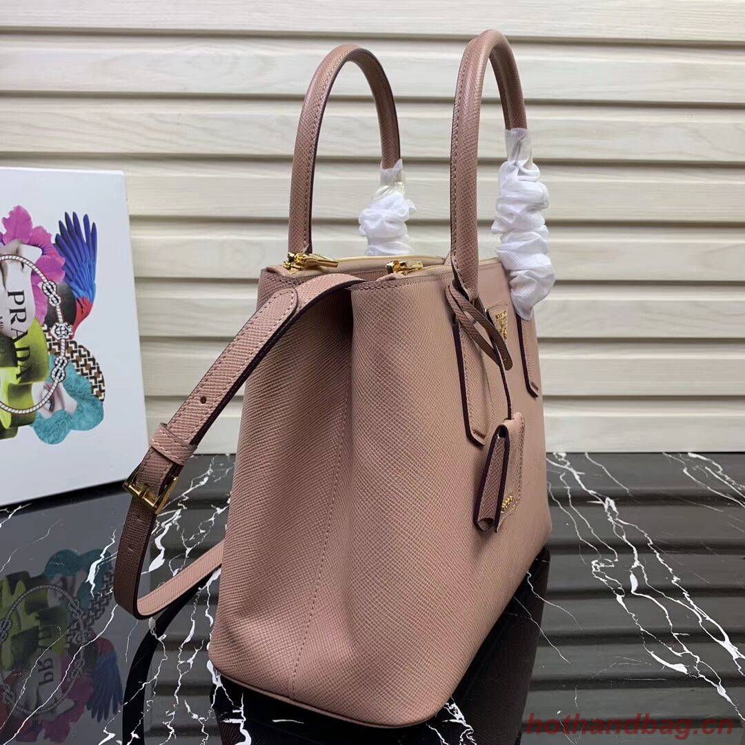 Prada Galleria Saffiano Leather Bag 1BA232 Pink Prada Galleria Saffiano Leather Bag 1BA232 Pink