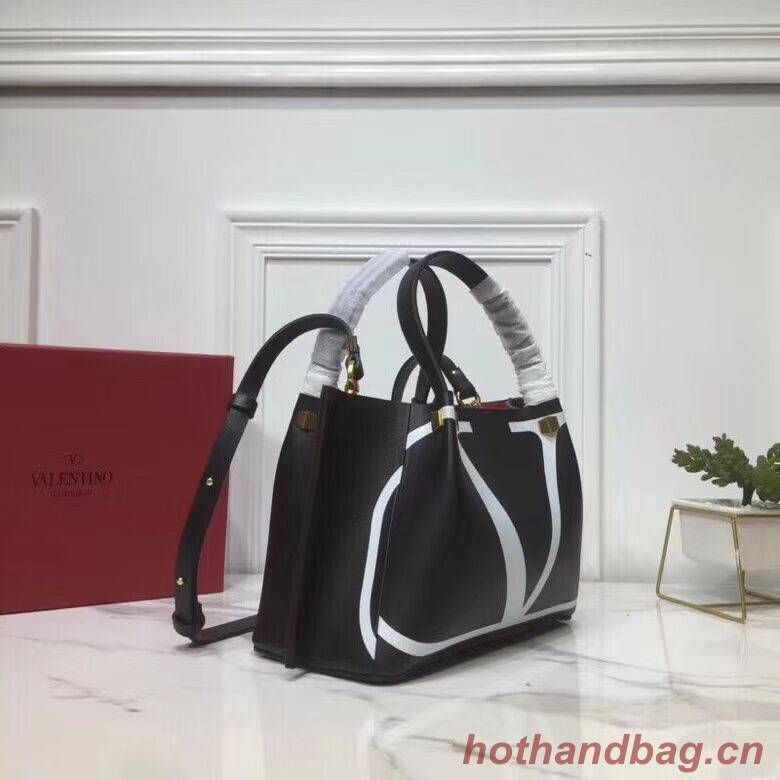 VALENTINO Origianl Leather Bag V0099 Black