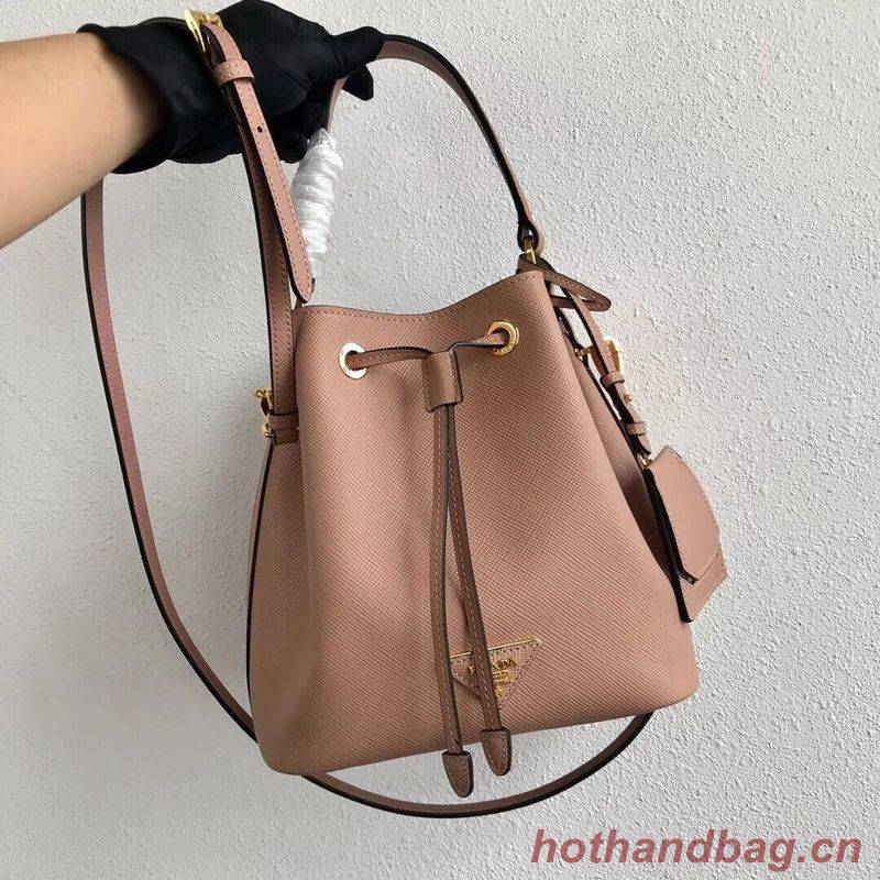 Prada Galleria Saffiano Leather Bag 1BE032 Nude Prada Galleria Saffiano Leather Bag 1BE032 Nude