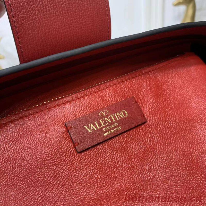 VALENTINO Origianl Palm Leather Bag V5002 Wine VALENTINO Origianl Palm Leather Bag V5002 Wine