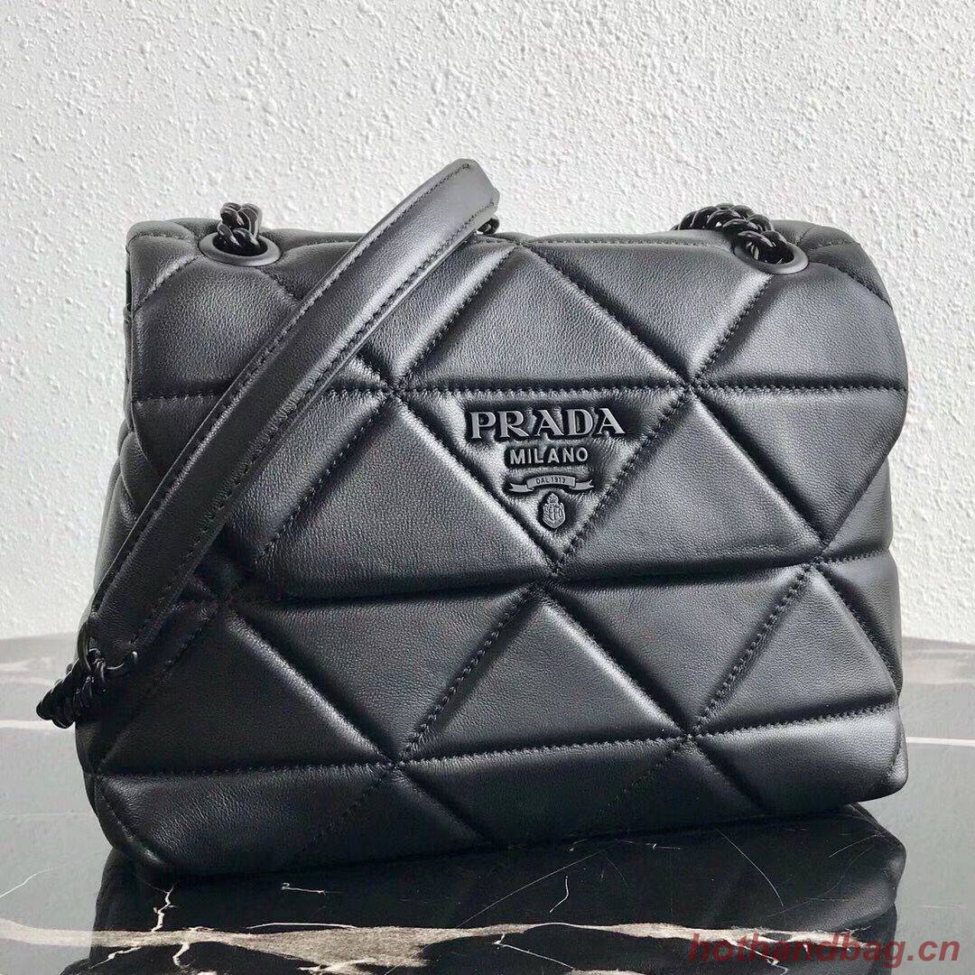 Small Prada Spectrum shoulder bag 1BD233 Black Small Prada Spectrum shoulder bag 1BD233 Black