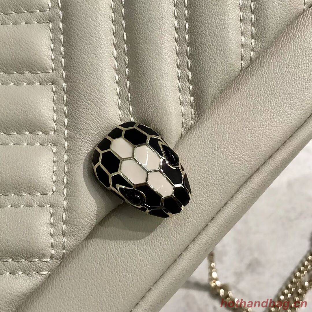 BVLGARI Shoulder Bag Calfskin Leather B288760 cream BVLGARI Shoulder Bag Calfskin Leather B288760 cream