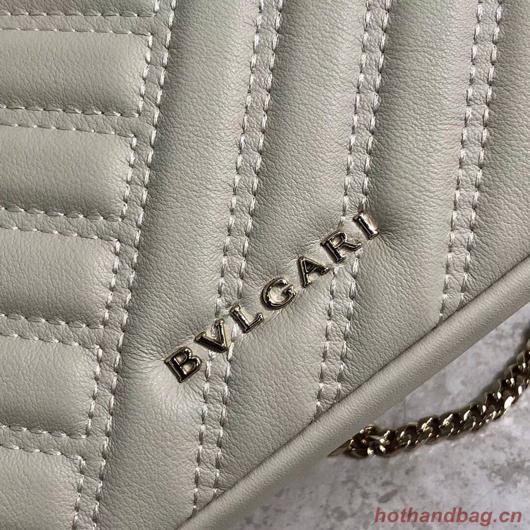 BVLGARI Shoulder Bag Calfskin Leather B288760 cream BVLGARI Shoulder Bag Calfskin Leather B288760 cream