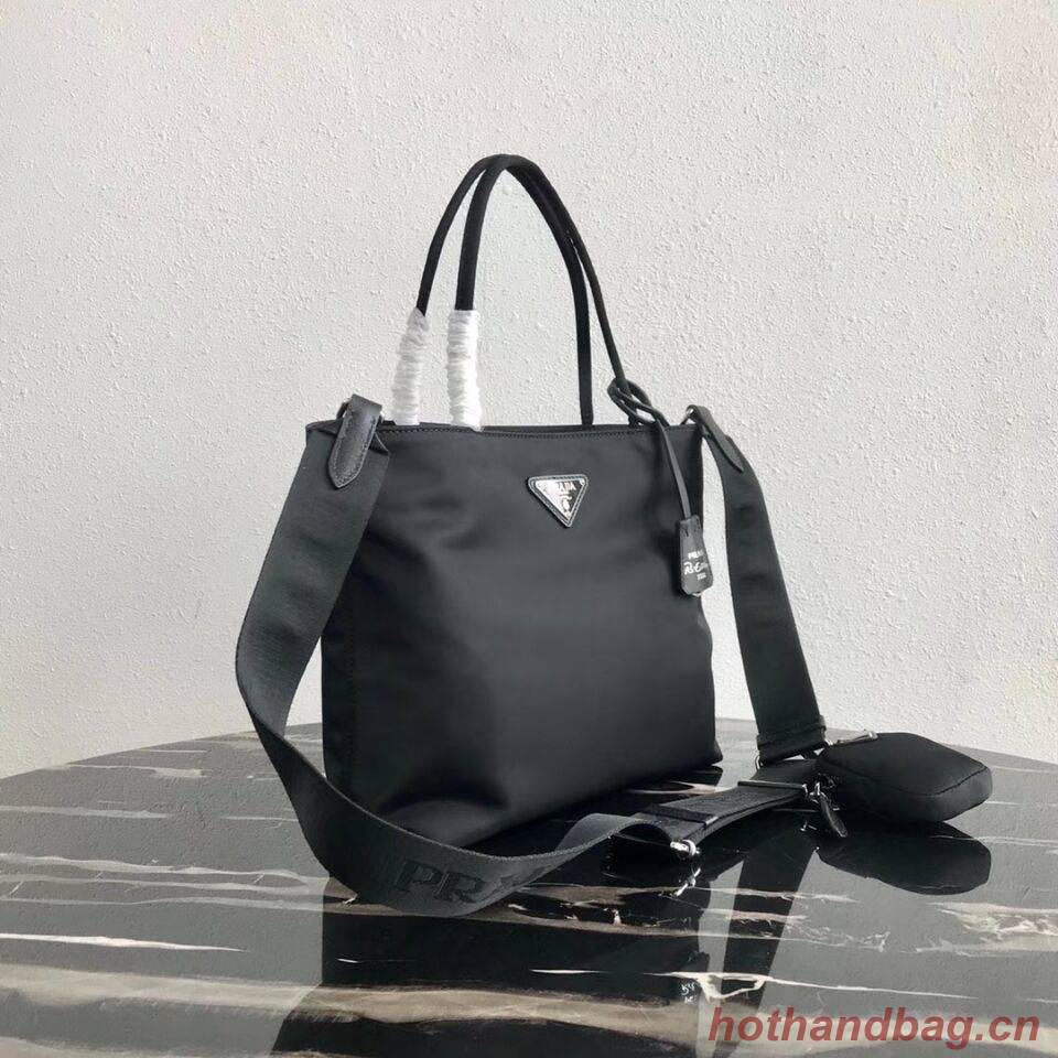Prada Re-Edition nylon Tote bag 1BG320 Black