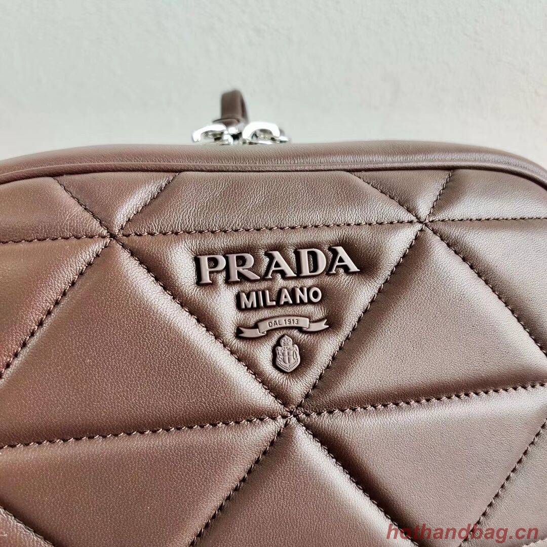 Prada Spectrum shoulder bag 1BH141 brown Prada Spectrum shoulder bag 1BH141 brown