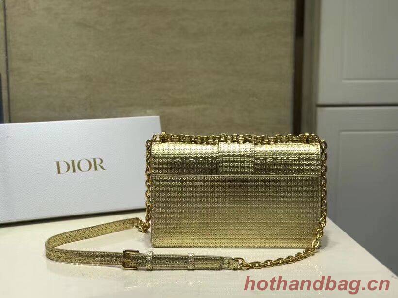 Dior 30 MONTAIGNE SMOOTH CALFSKIN FLAP BAG C9230 gold Dior 30 MONTAIGNE SMOOTH CALFSKIN FLAP BAG C9230 gold