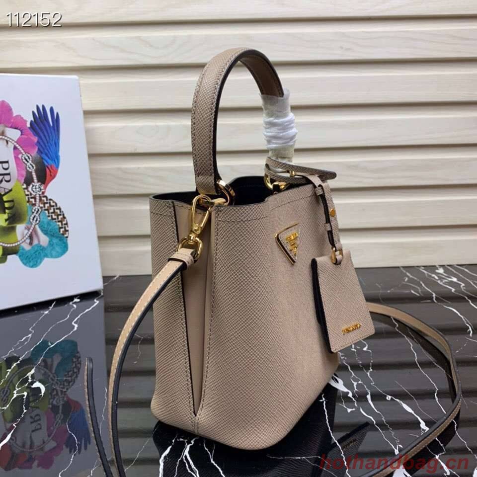 Prada Panier small Original Saffiano Bag 1BA217 Apricot Prada Panier small Original Saffiano Bag 1BA217 Apricot