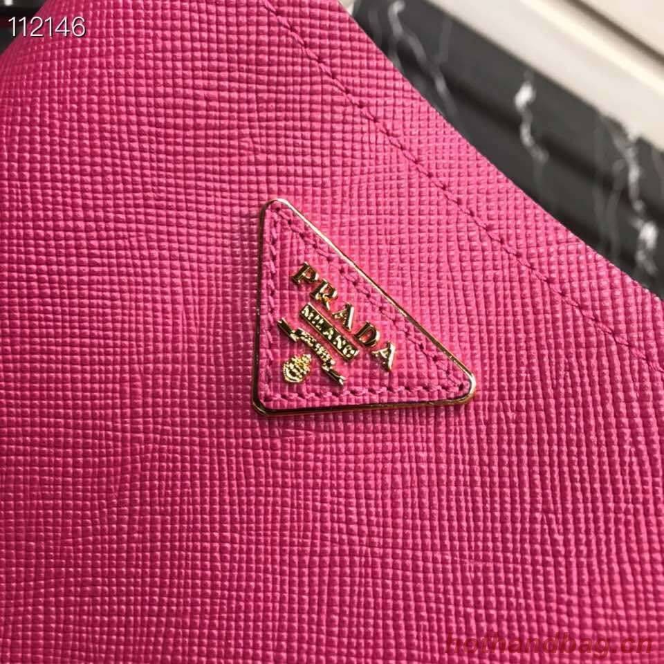 Prada Panier small Original Saffiano Bag 1BA217 Rose Prada Panier small Original Saffiano Bag 1BA217 Rose