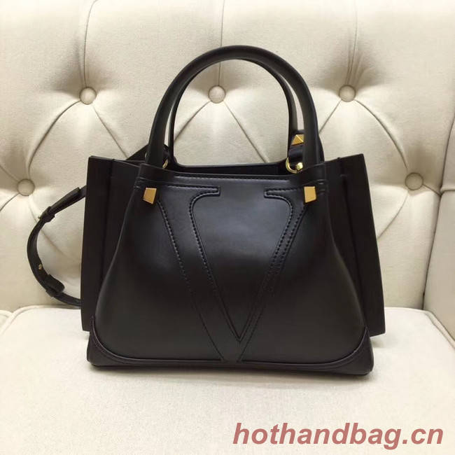 VALENTINO Origianl leather tote 9077 black