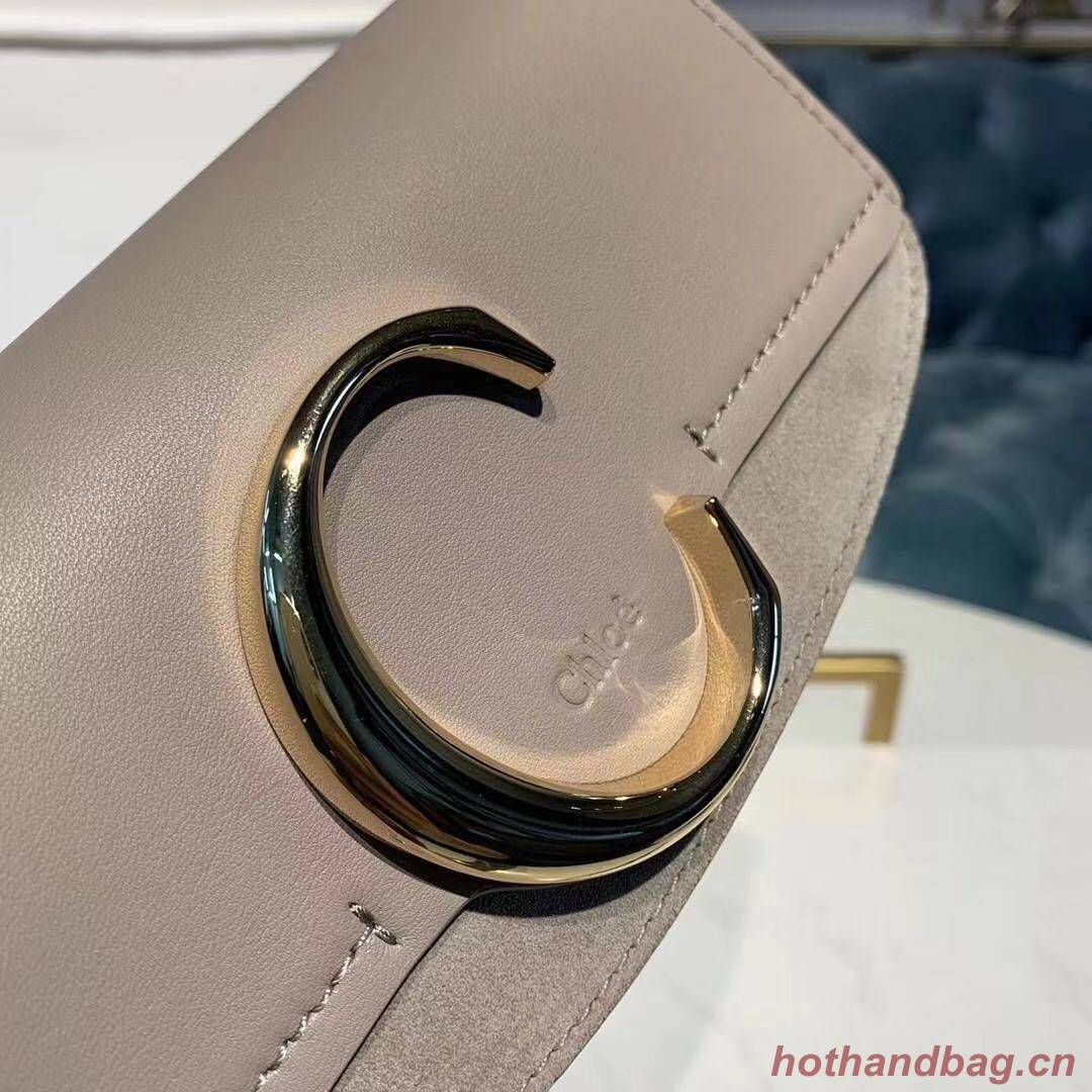 Chloe Original Leather Belt Bag 3S036 grey Chloe Original Leather Belt Bag 3S036 grey