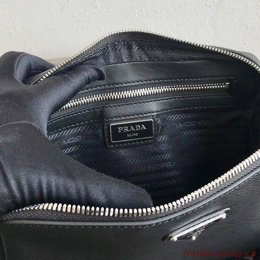 Prada Saffiano leather backpack 2VZ038 black Prada Saffiano leather backpack 2VZ038 black