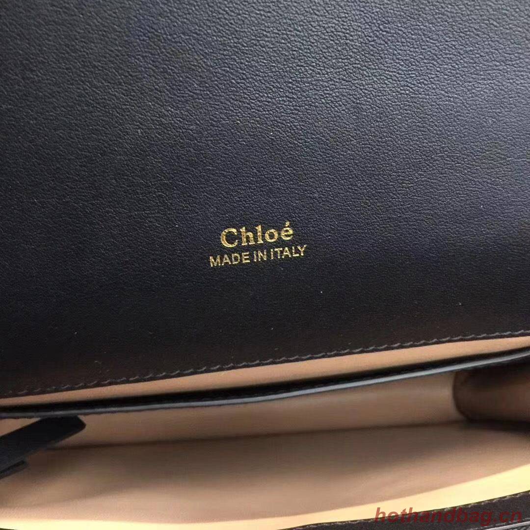 Chloe Original Crocodile skin Leather Bag 3S068 Black Chloe Original Crocodile skin Leather Bag 3S068 Black