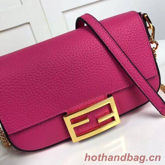 Fendi BAGUETTE leather bag F2467 rose Fendi BAGUETTE leather bag F2467 rose